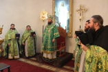 39-Архиерейское богослужение на праздник Входа Господня в Иерусалим  в Андреевском кафедральном соборе г.Усть-Каменогорска